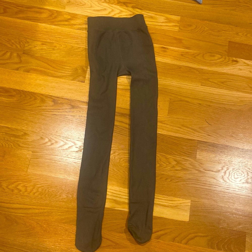 Fleece lined tights